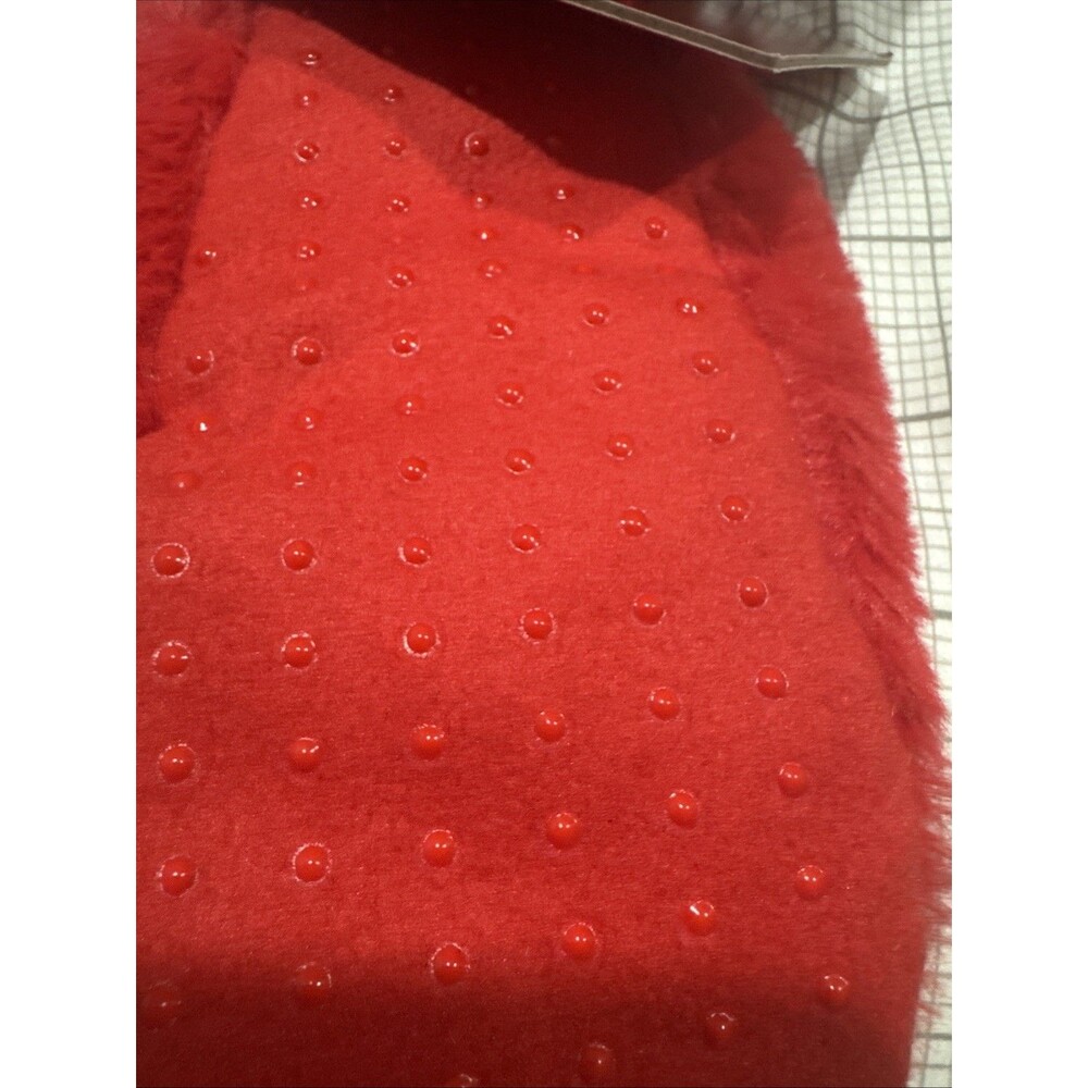 Cabin Crew Socks Slippers 1 Pair Red No Skid Bottom Size S/M (5-7) - Picture 6 of 6